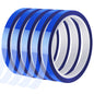 Heat Tape for Sublimation, 10 Rolls Sublimation Heat Resistant Tape, 10mm × 30m (98ft) Heat Transfer Tape Sublimation Heat Tape for Press Electronic Soldering Insulation, No Residue.
