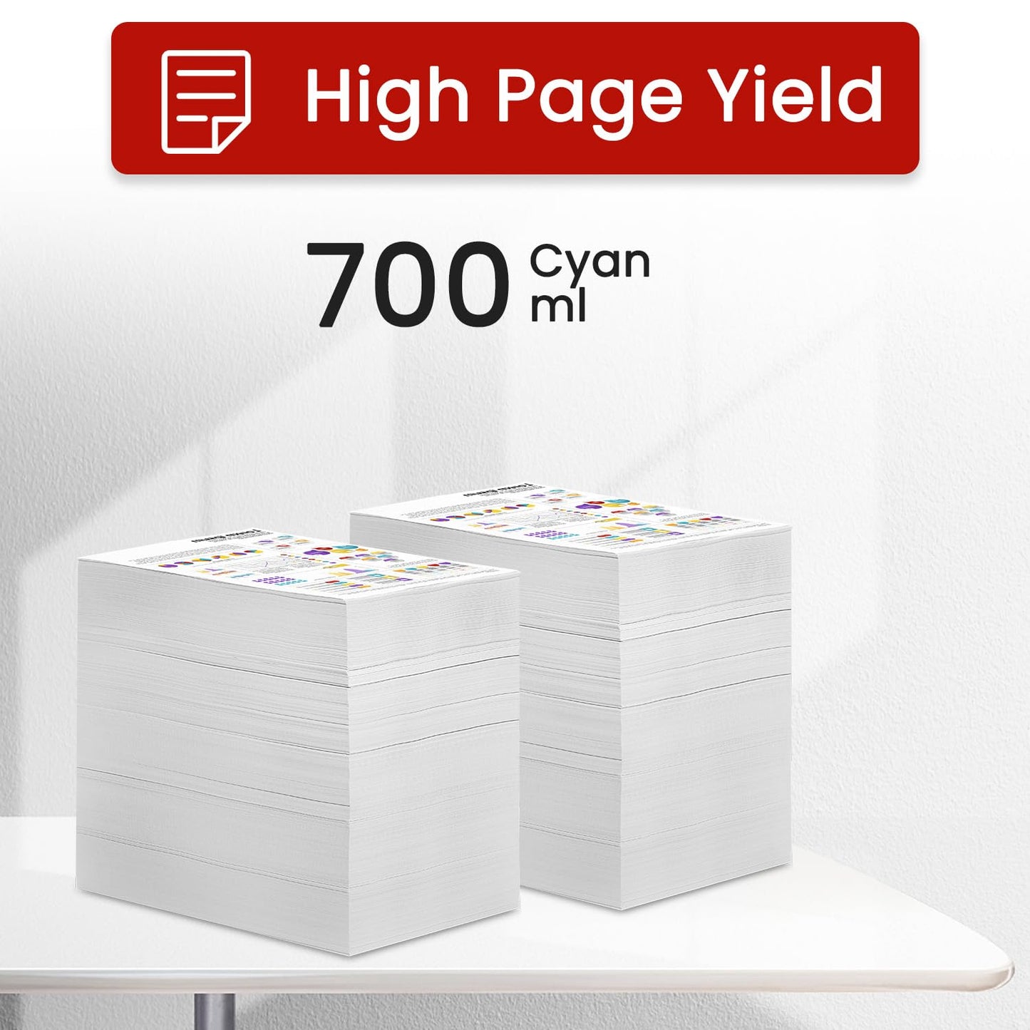 PFI-3700 Pigment Ink Tank 700ml Set (with New Chip) Replacement for Canon PFI-3700 Ink Bundle for imagePROGRAF PRO-2600 PRO-4600 PRO-6600 PRO-4600S PRO-6600S Printers (PBK/GY/C/M/Y/R/B/PC/PM/PGY/CO).
