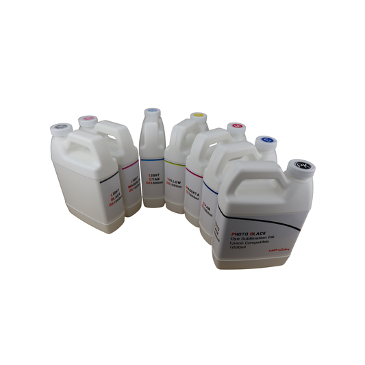7 1000ml bottles Dye Sublimation Ink for Epson Stylus Pro 7600 9600 Printers