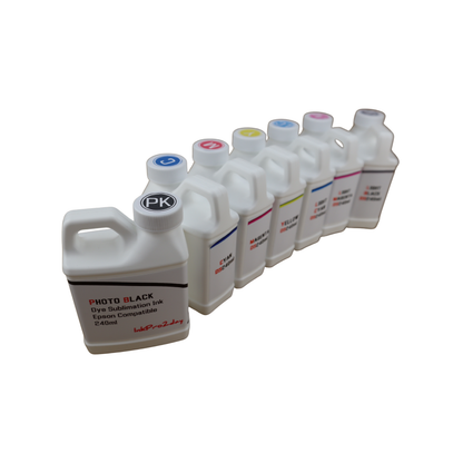 7 240ml bottles Dye Sublimation Ink for Epson Stylus Pro 7600 9600 Printers