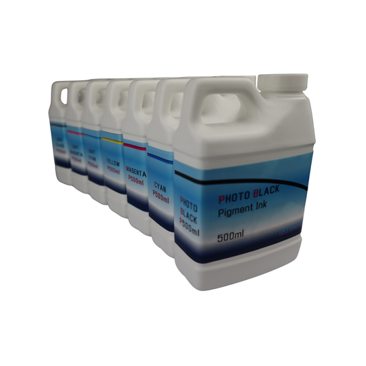 7 500ml bottles Pigment Ink for Epson Stylus Pro 7600 9600 Printers