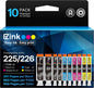 E-Z Ink Compatible Ink Cartridge Replacement for Canon PGI-225 CLI-226 PGI225 CLI226 Compatible with PIXMA MX882 MX892 MG5320 MG6220 (2 PGBK, 2 Cyan, 2 Magenta, 2 Yellow, 2 Small Black) 10Pack.