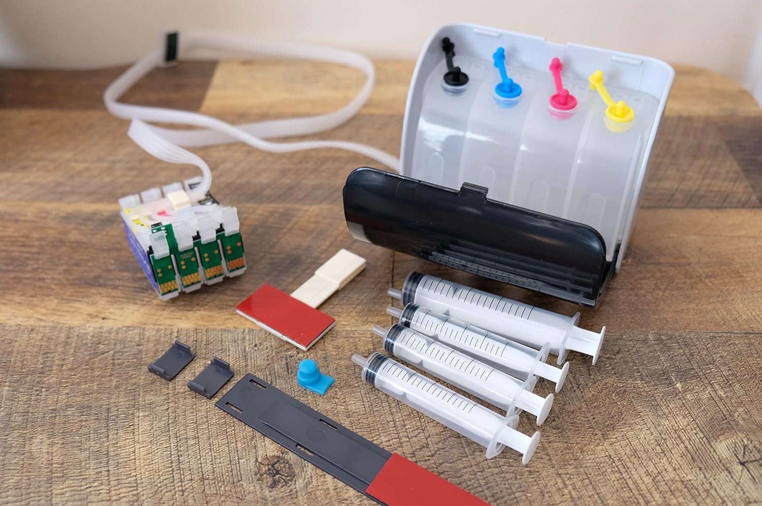 INKXPRO Ink Refill kit (T252 cartridges) for Workforce WF-3620 WF-3640 WF-7620 WF-7610 WF-7110 (Empty refillable Cartridges).