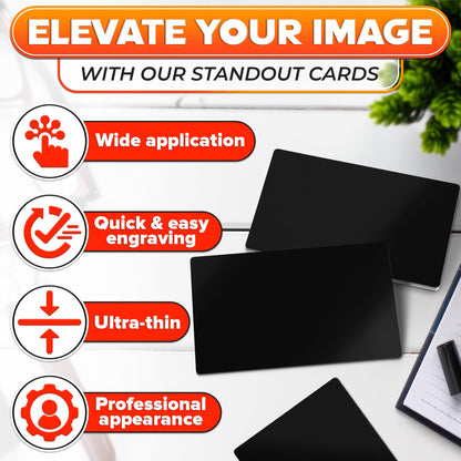 100 Pcs Metal Sublimation Blanks – Double-Sided Sublimation Business Card Blanks for Printing of Logos, Nameplates, and Custom Gifts – Smooth Finish Ultra-Thin Aluminum Alloy Cards in Pearl Color.