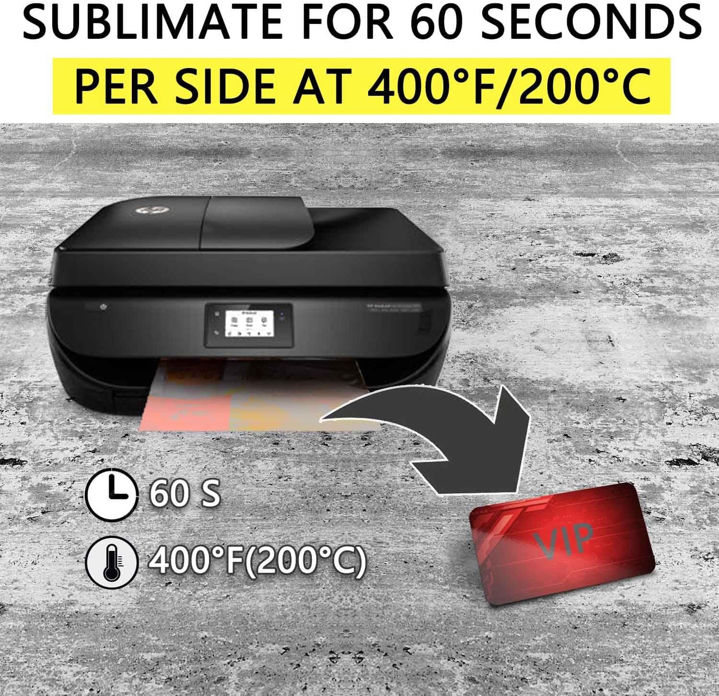 50 Pcs Sublimation Business Cards Blanks,Can Transfer Any Picture and Text in the Computer on them.86 x 54 mm(0.24mm Thickness).