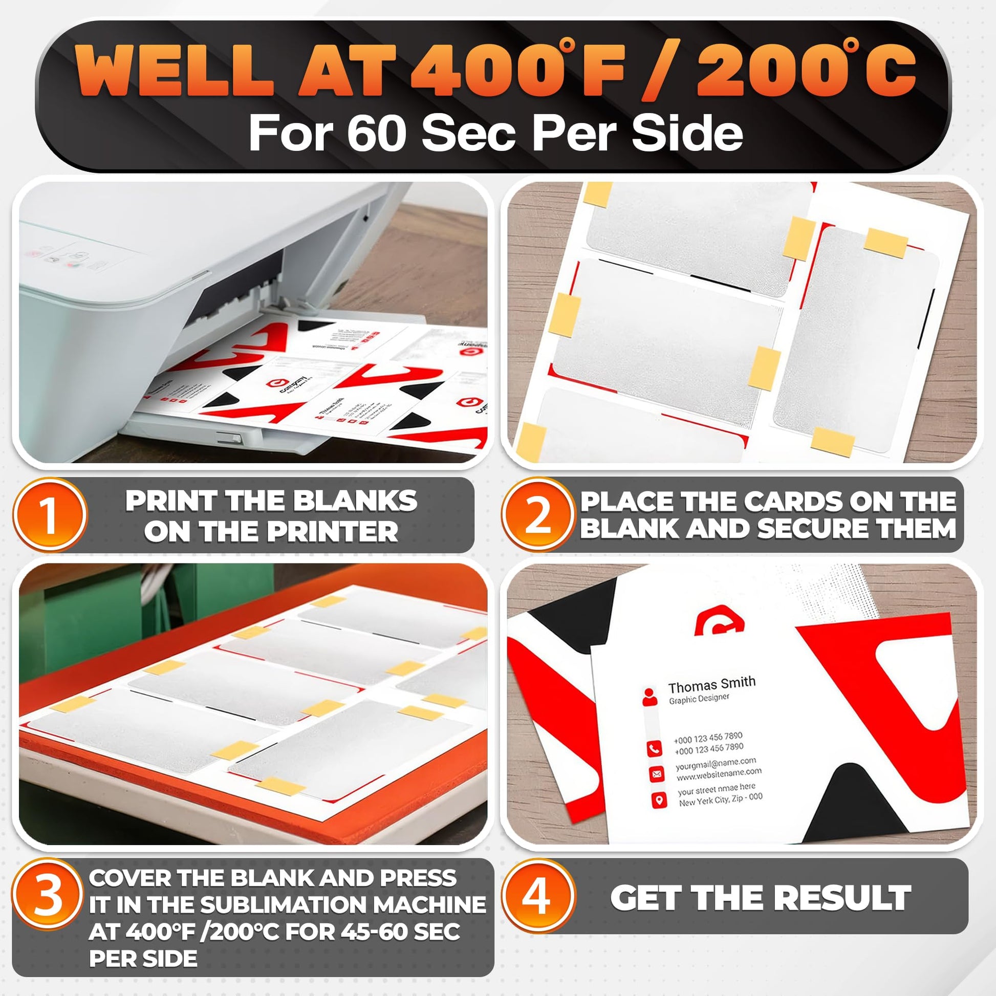 100 Pcs Metal Sublimation Blanks – Double-Sided Sublimation Business Card Blanks for Printing of Logos, Nameplates, and Custom Gifts – Smooth Finish Ultra-Thin Aluminum Alloy Cards in Pearl Color.