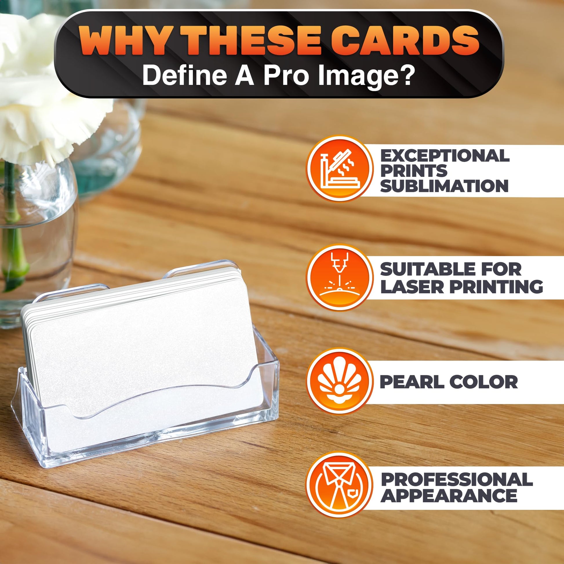 100 Pcs Metal Sublimation Blanks – Double-Sided Sublimation Business Card Blanks for Printing of Logos, Nameplates, and Custom Gifts – Smooth Finish Ultra-Thin Aluminum Alloy Cards in Pearl Color.