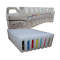 8- 500ml bottles Dye Sublimation Ink 8- 350ml Refillable Ink Cartridges for Epson Stylus Pro 7880 9880 Printers