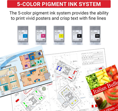 Canon imagePROGRAF TM-240 24" Large Format Printer.