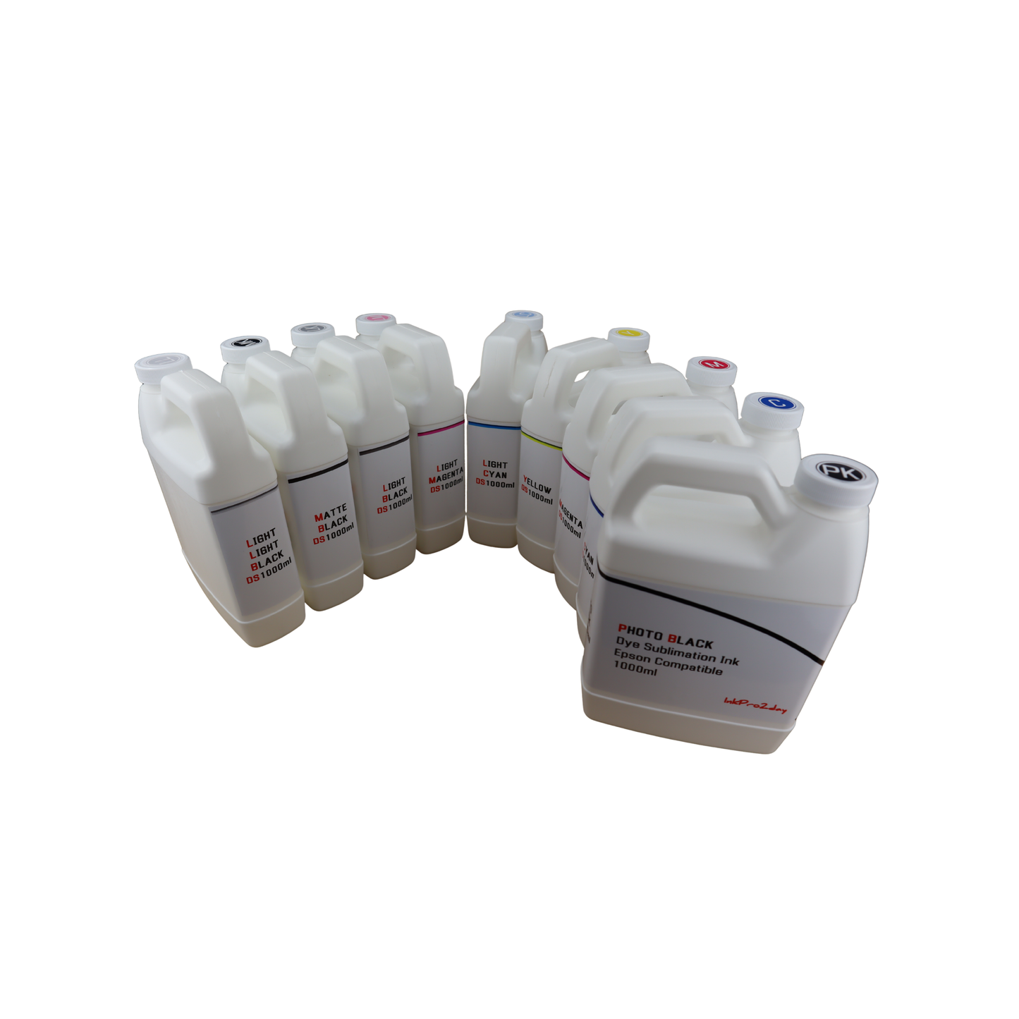9 1000ml bottles Dye Sublimation Ink for Epson Stylus Pro 7890 9890 Printers