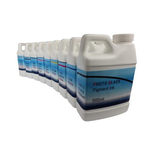 9 500ml bottles Compatible UltraChrome HDX Pigment Ink for Epson SureColor P800 Printer