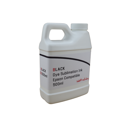 Black 500ml bottle Dye Sublimation Ink for Epson EcoTank Pro ET-16600 ET-16650 printers