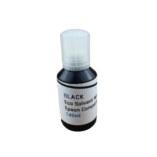 Black  140m bottle Eco Solvent Water Based Ink for Epson SureColor T3170x printer