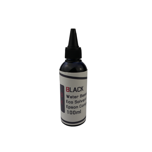 Black 100ml bottle Eco Solvent Water Based Ink for Epson WorkForce Pro WF-3820 WF-3823 printers