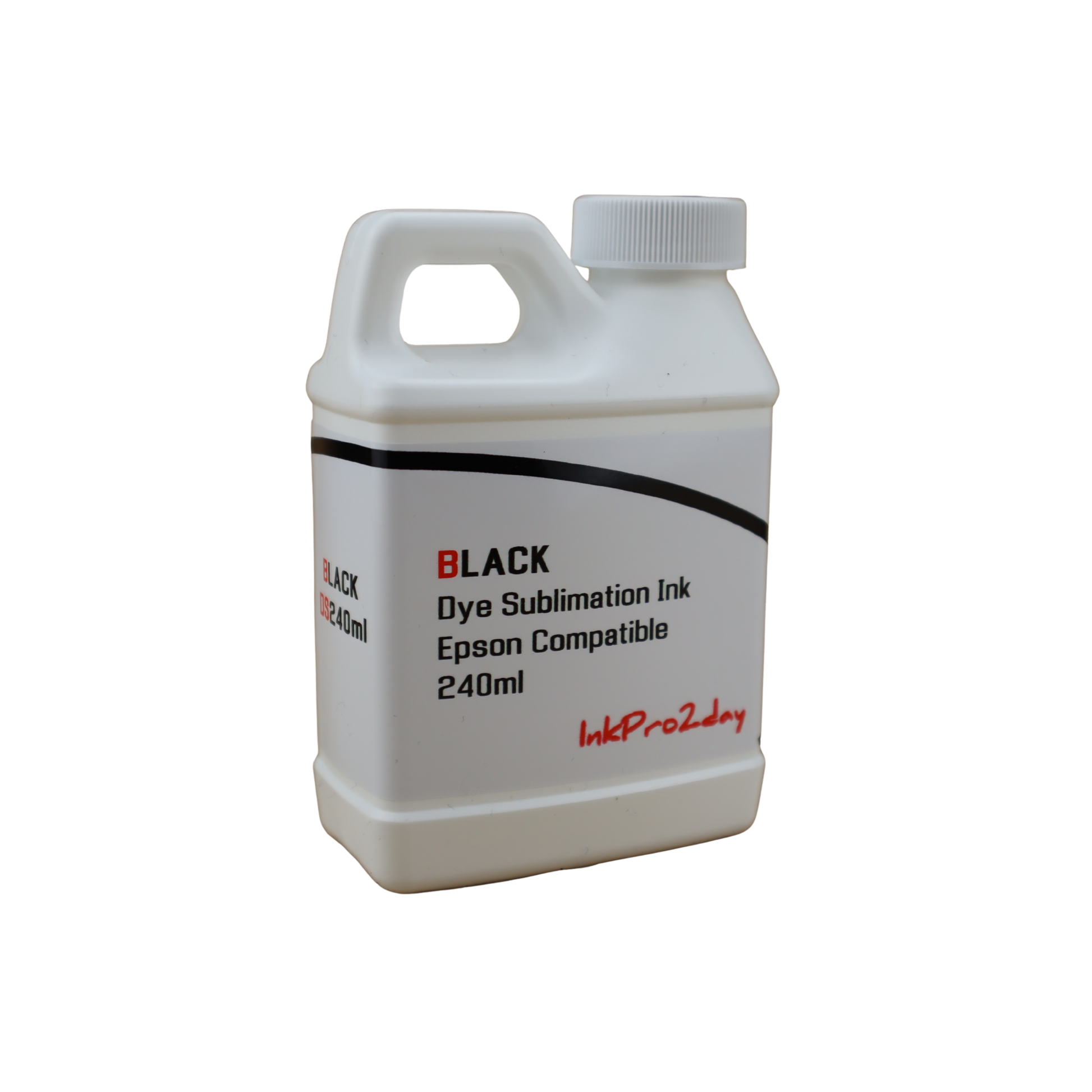 Black 240ml bottle Dye Sublimation Ink for Epson WorkForce WF-7110 WF-7610 WF-7620 Printers