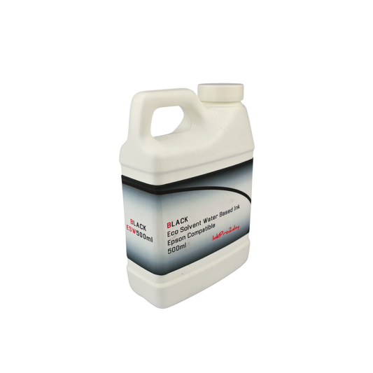 Black 500ml bottle Eco Solvent Water Based Ink for Epson WorkForce WF-7110 WF-7610 WF-7620 printers