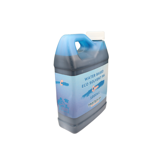 Cyan 1000ml bottle Eco Solvent Water Based Ink for Epson Stylus Pro 4800 printers