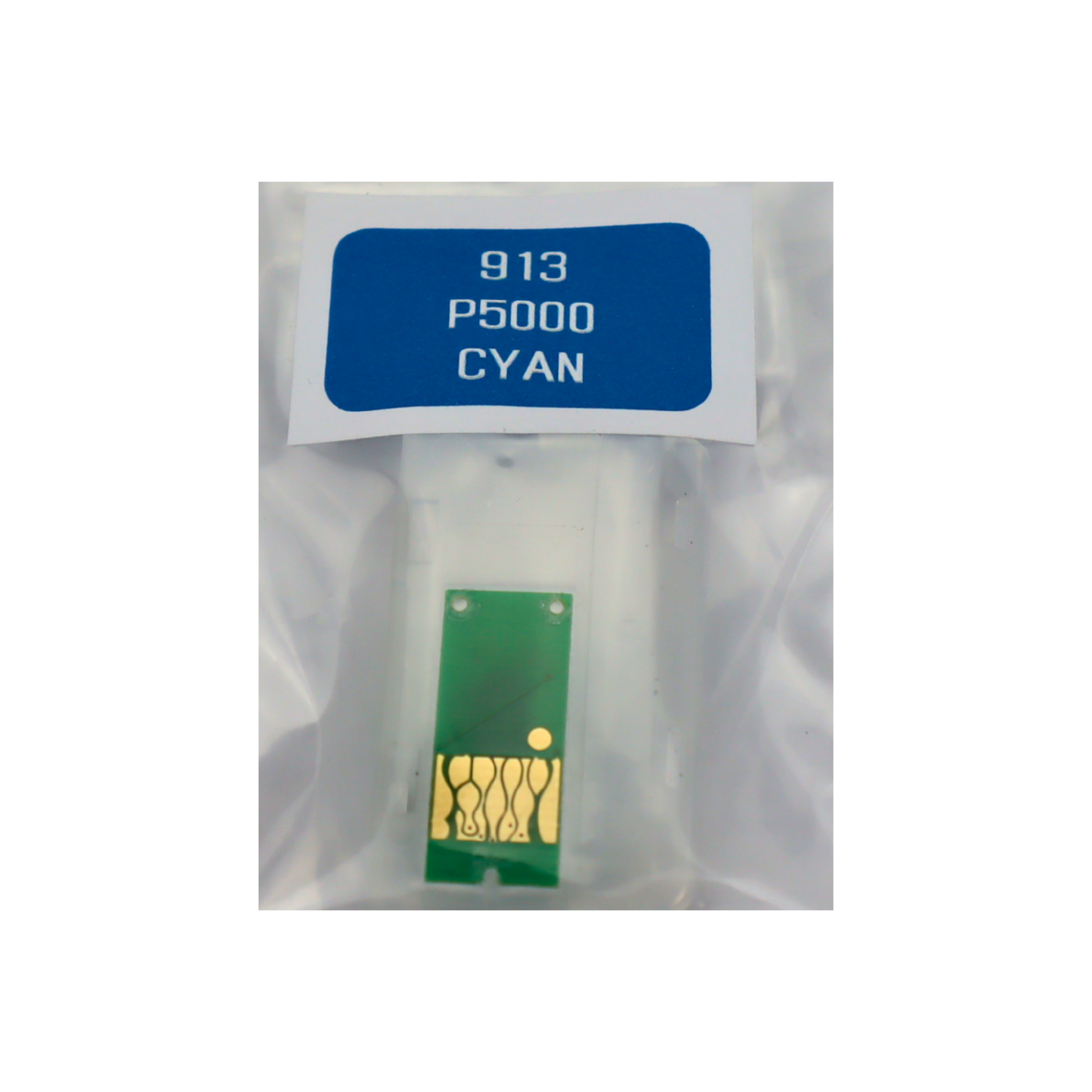 Cyan Chips for T913 Epson SureColor P5000 Refillable Ink Cartridges
