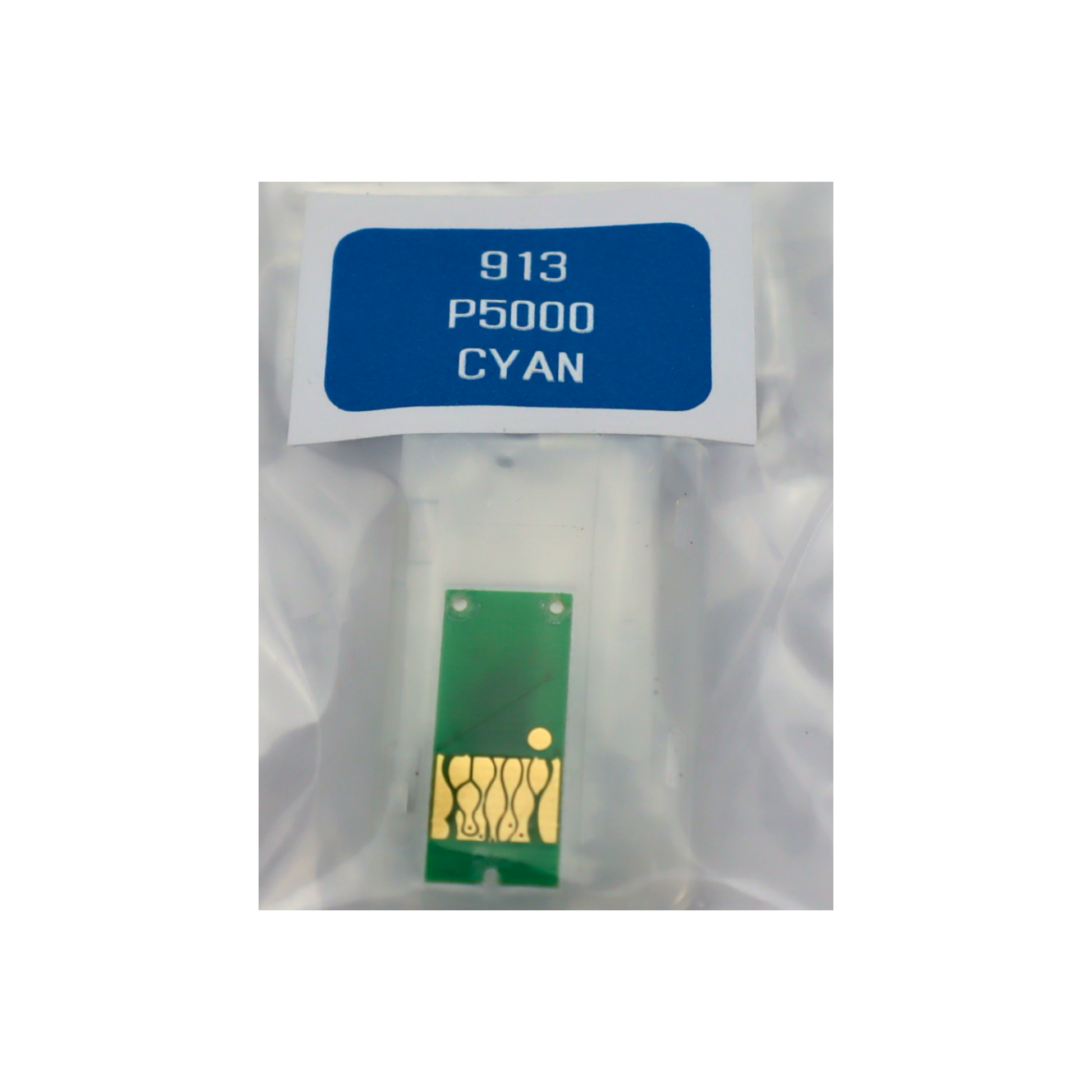 Cyan Chips for T913 Epson SureColor P5000 Refillable Ink Cartridges