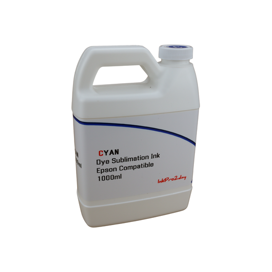Cyan 1000ml bottle Dye Sublimation Ink for Epson SureColor P7000 P9000 Printers