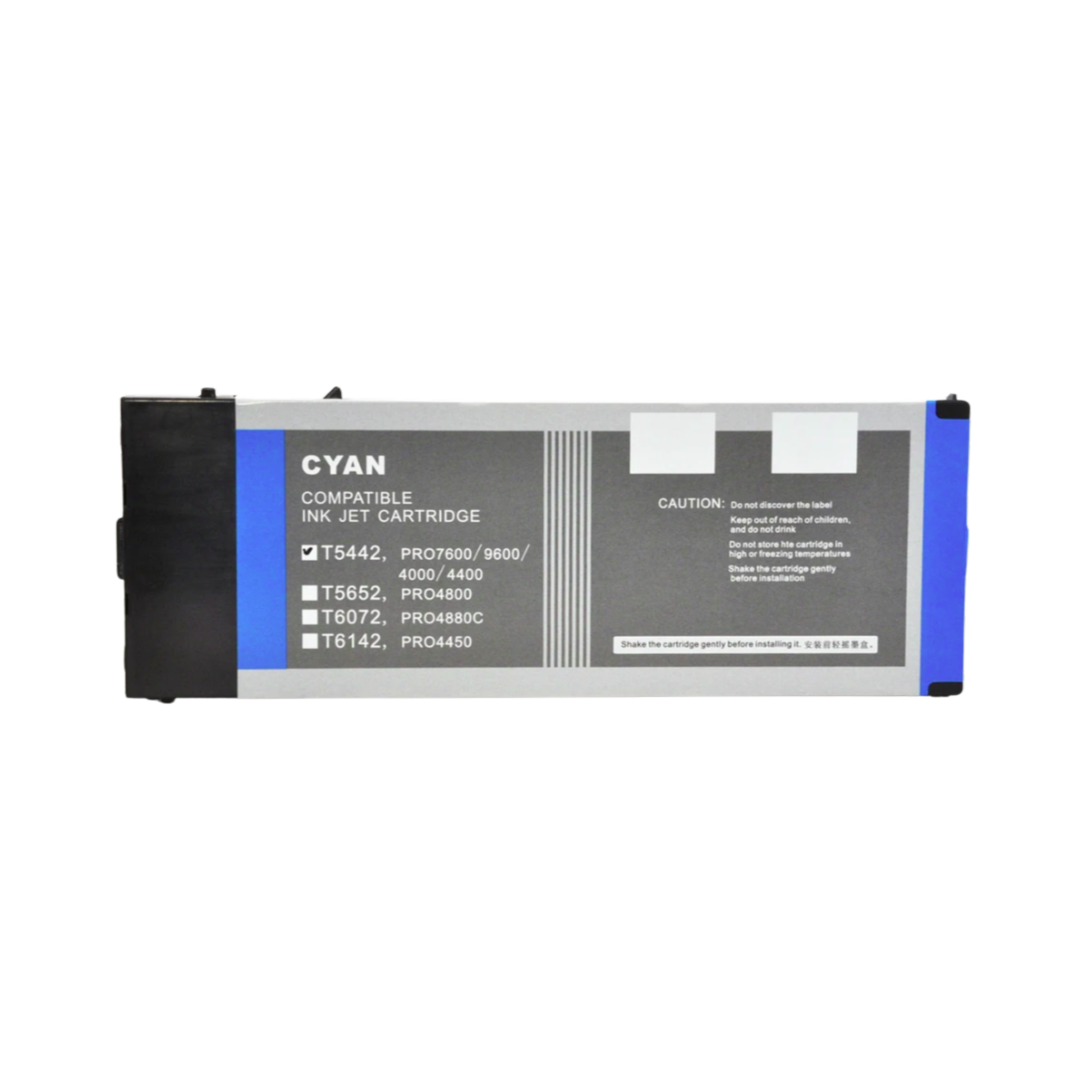 Cyan T544 remanufactured Pigment Ink Cartridge for Epson Stylus Pro 7600 9600 Printers