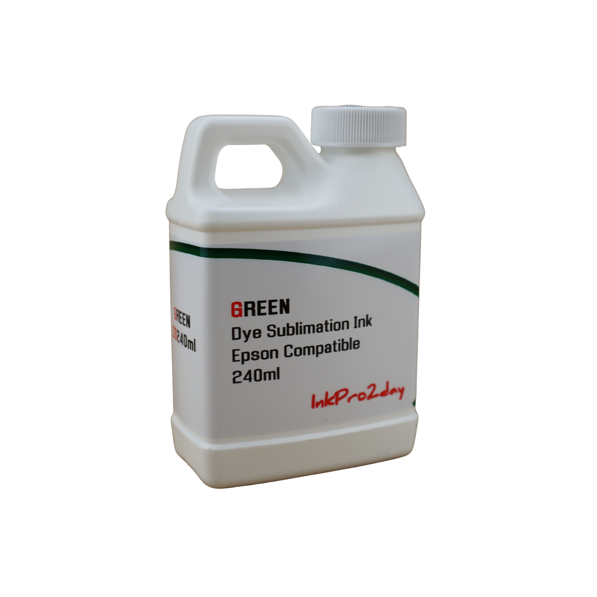 Green 240ml bottle Dye Sublimation Ink for Epson Stylus Pro 7900 9900 Printers