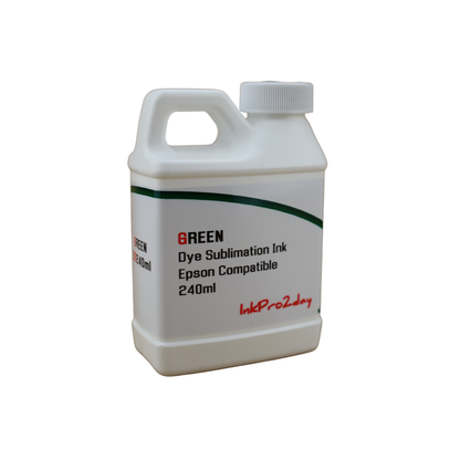 Green 240ml bottle Dye Sublimation Ink for Epson Stylus Pro 7900 9900 Printers