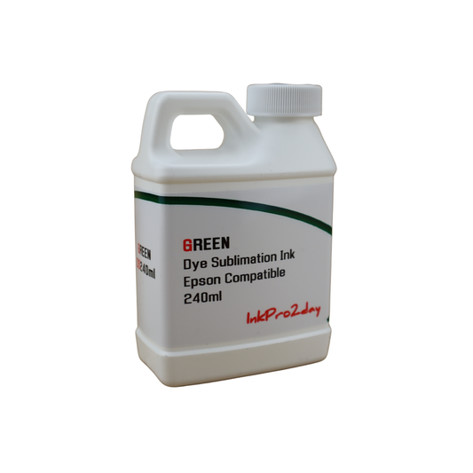 Green 240ml bottle Dye Sublimation Ink for Epson Stylus Pro 7900 9900 Printers