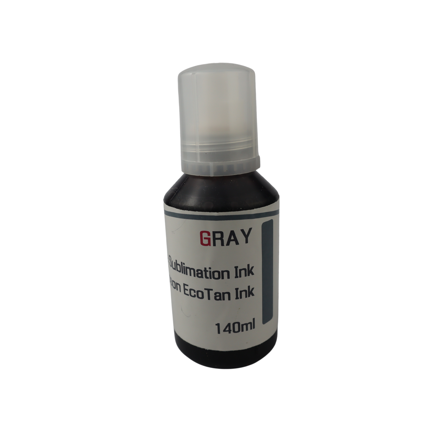 Gray 140ml bottle Dye Sublimation Ink for Epson EcoTank Photo ET-8550 printer