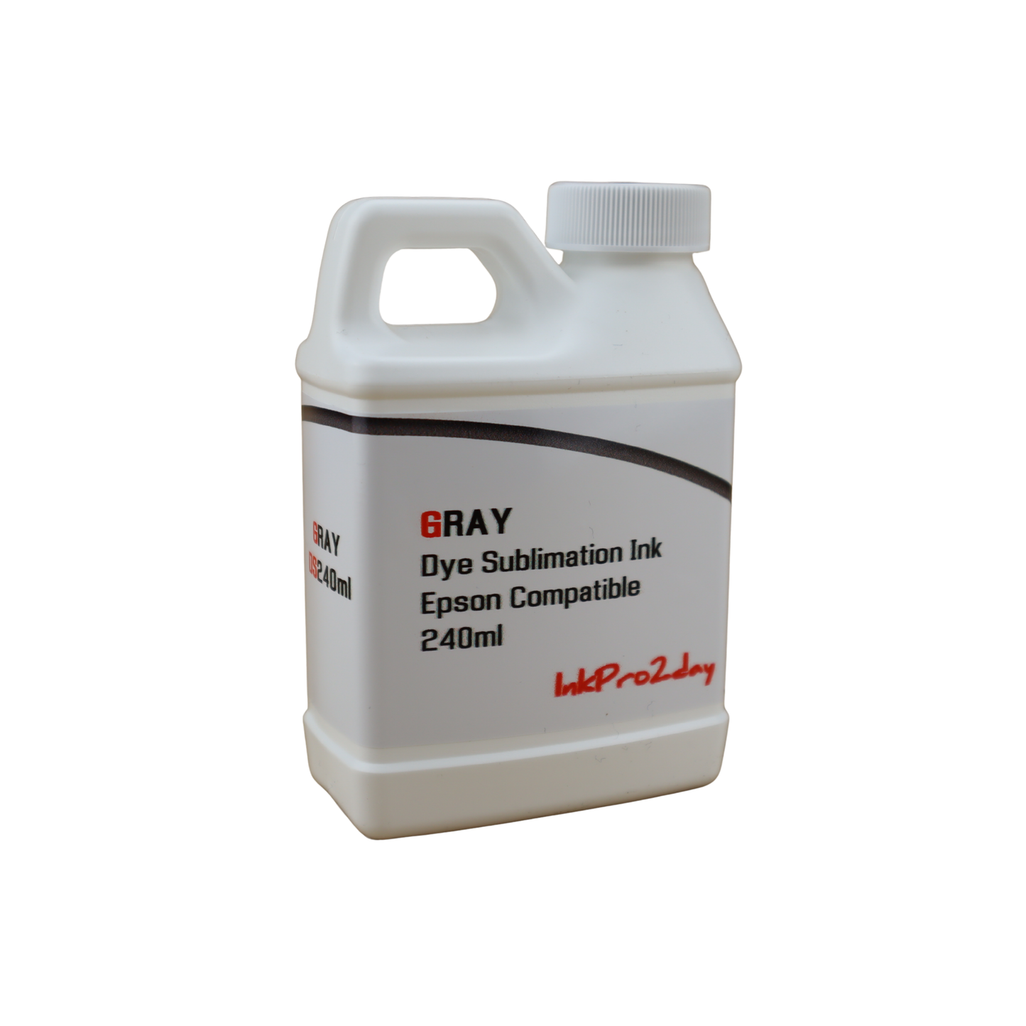 Gray 240ml bottle Dye Sublimation Ink for Epson EcoTank Photo ET-8550 printer