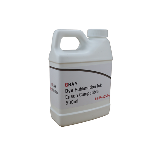 Gray 500ml bottle Dye Sublimation Ink for Epson EcoTank Photo ET-8550 printer