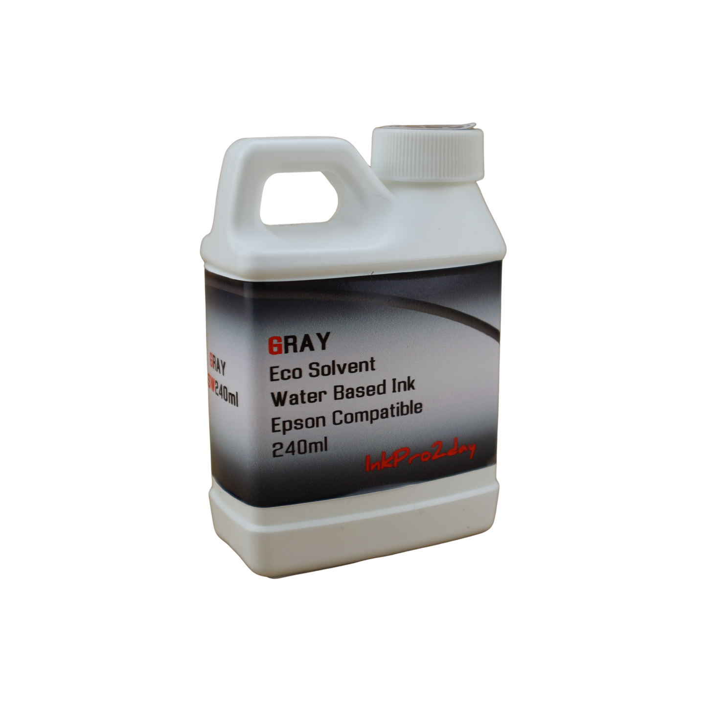 Gray 240ml bottle Eco Solvent Water Based Ink for Epson EcoTank Photo ET-8500 ET-8550 printers