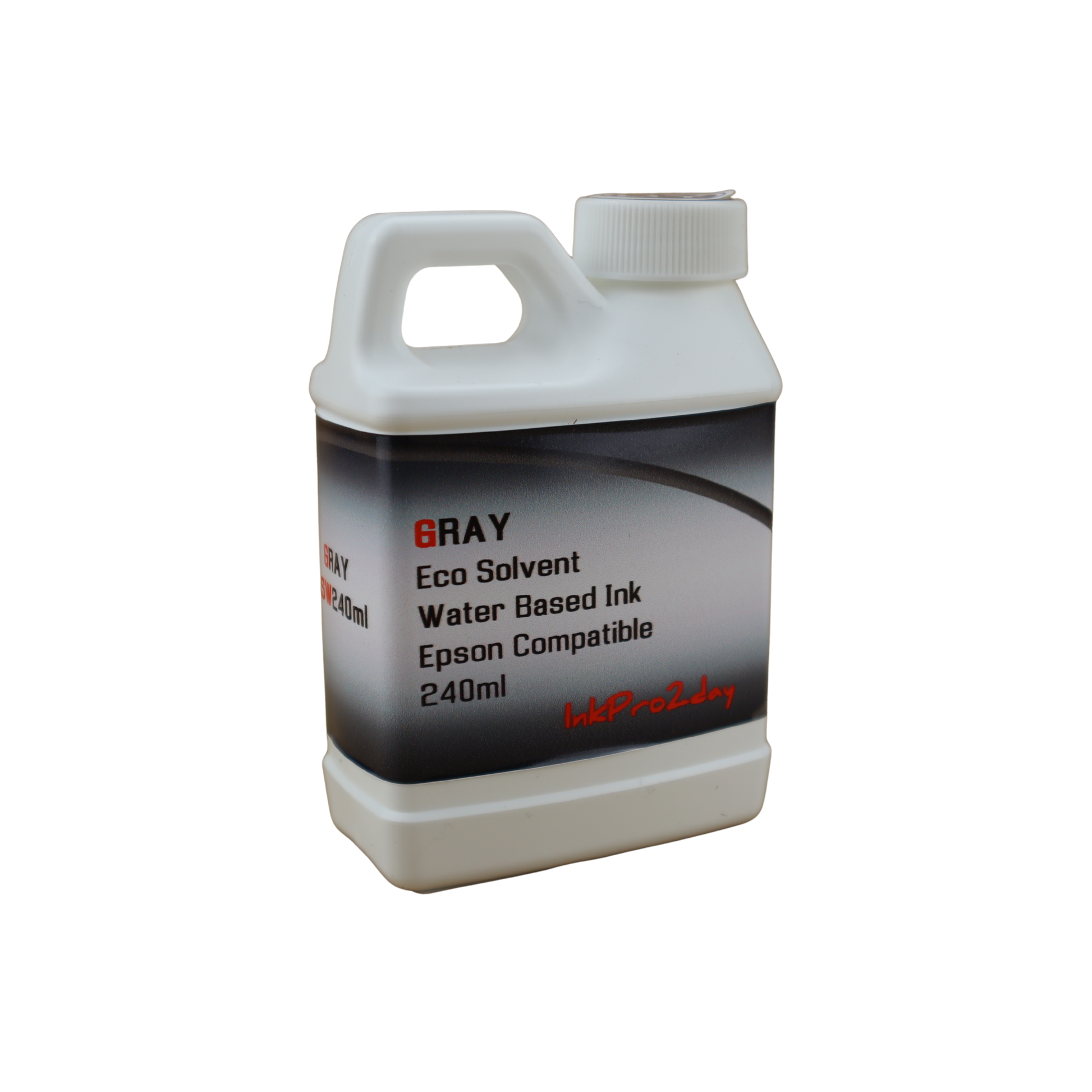 Gray 240ml bottle Eco Solvent Water Based Ink for Epson EcoTank Photo ET-8500 ET-8550 printers
