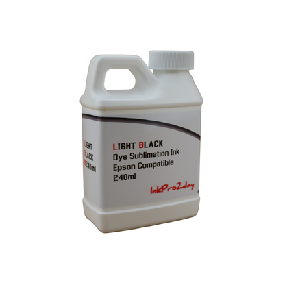 Light Black 240ml bottle Dye Sublimation Ink for Epson Stylus Pro 4880 Printers