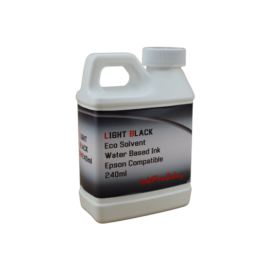 Light Black 240ml bottle Eco Solvent Water Based Ink for Epson Stylus Pro 7890 9890 printers