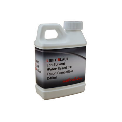 Light Black 240ml bottle Eco Solvent Water Based Ink for Epson Epson Stylus Photo R2880 printer