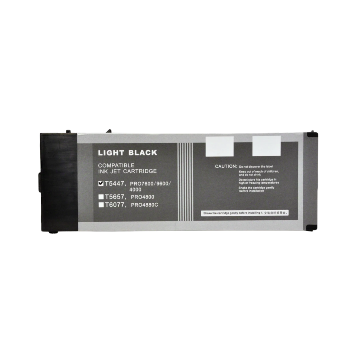 Light Black T544 remanufactured Pigment Ink Cartridge for Epson Stylus Pro 7600 9600 Printers