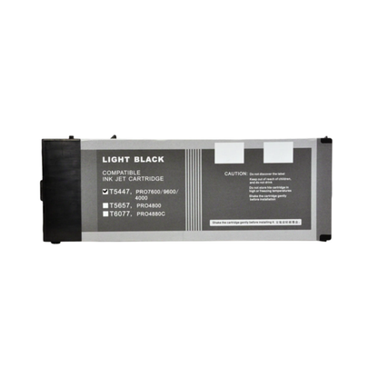 Light Black T544 remanufactured Pigment Ink Cartridge for Epson Stylus Pro 7600 9600 Printers