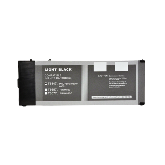 Light Black T544 remanufactured Pigment Ink Cartridge for Epson Stylus Pro 7600 9600 Printers