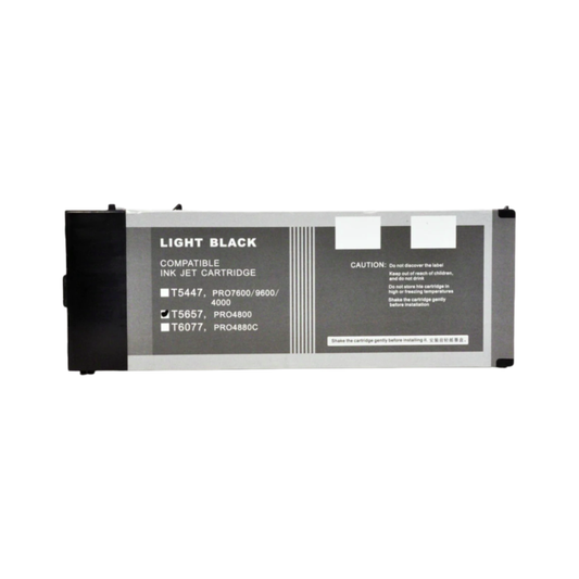 Light Black T606 remanufactured Pigment Ink Cartridge for Epson Stylus Pro 4880 Printer