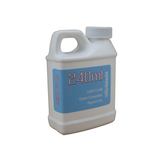Light Cyan 240ml bottle compatible Pigment Ink for Epson Stylus Pro 4880 Printer