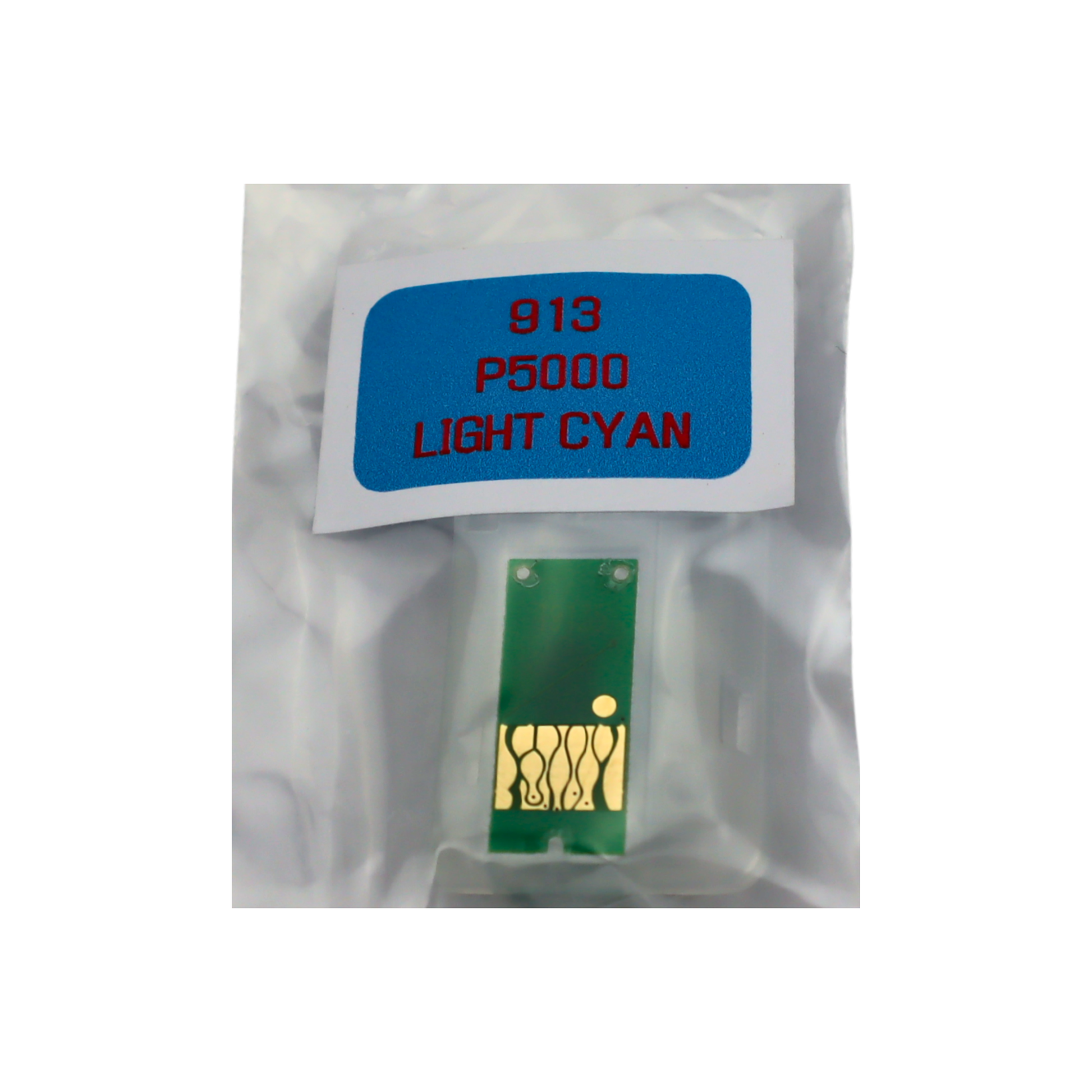 Light Cyan Chips for T913 Epson SureColor P5000 Refillable Ink Cartridges