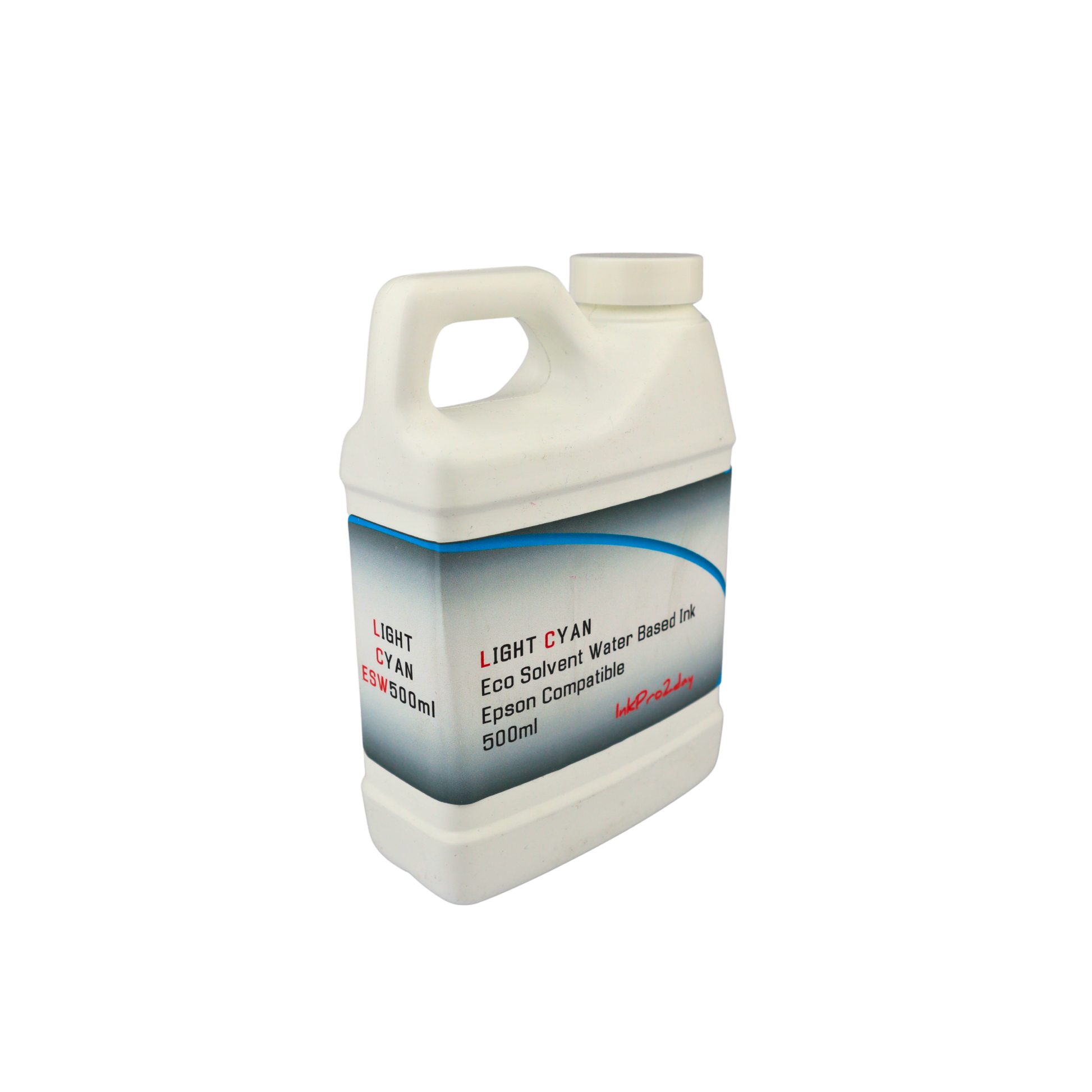 Light Cyan 500ml bottle Eco Solvent Water Based Ink for Epson SureColor P800 printer