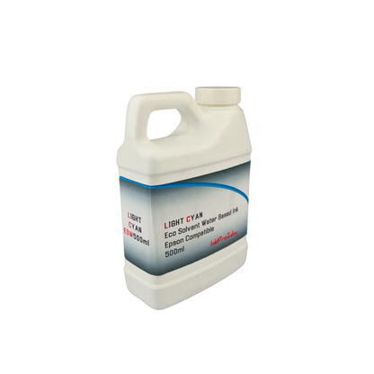 Light Cyan 500ml bottle Eco Solvent Water Based Ink for Epson SureColor P800 printer