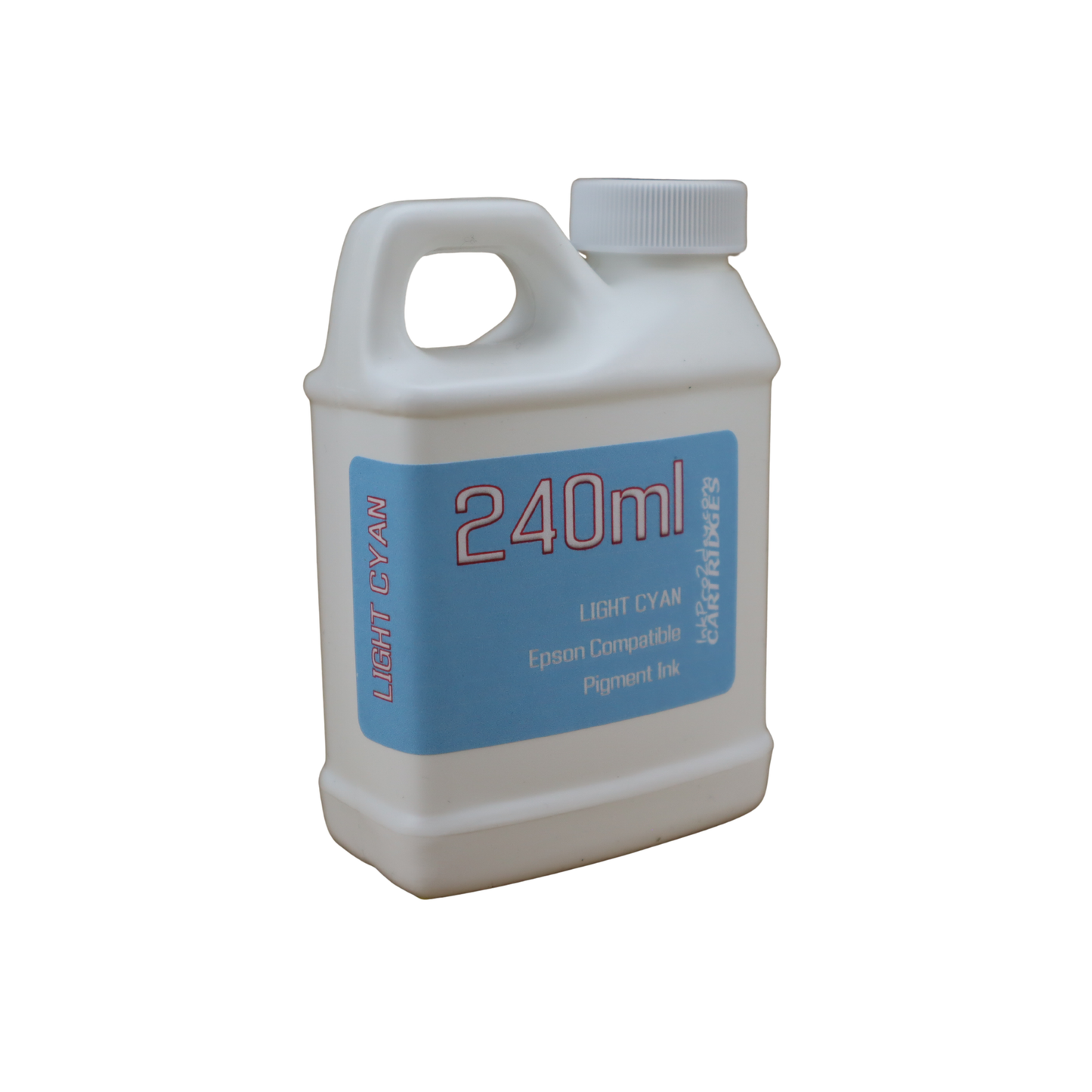 Light Cyan 240ml bottle compatible UltraChrome HDX Pigment Ink for Epson SureColor P800 Printer