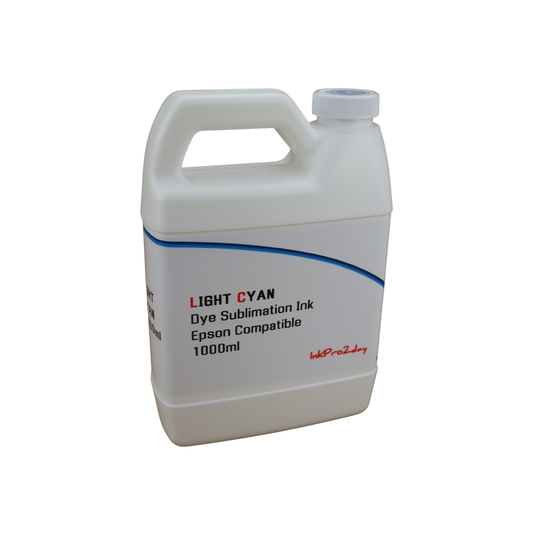 Light Cyan 1000ml bottle Dye Sublimation Ink for Epson SureColor P7000 P9000 Printers