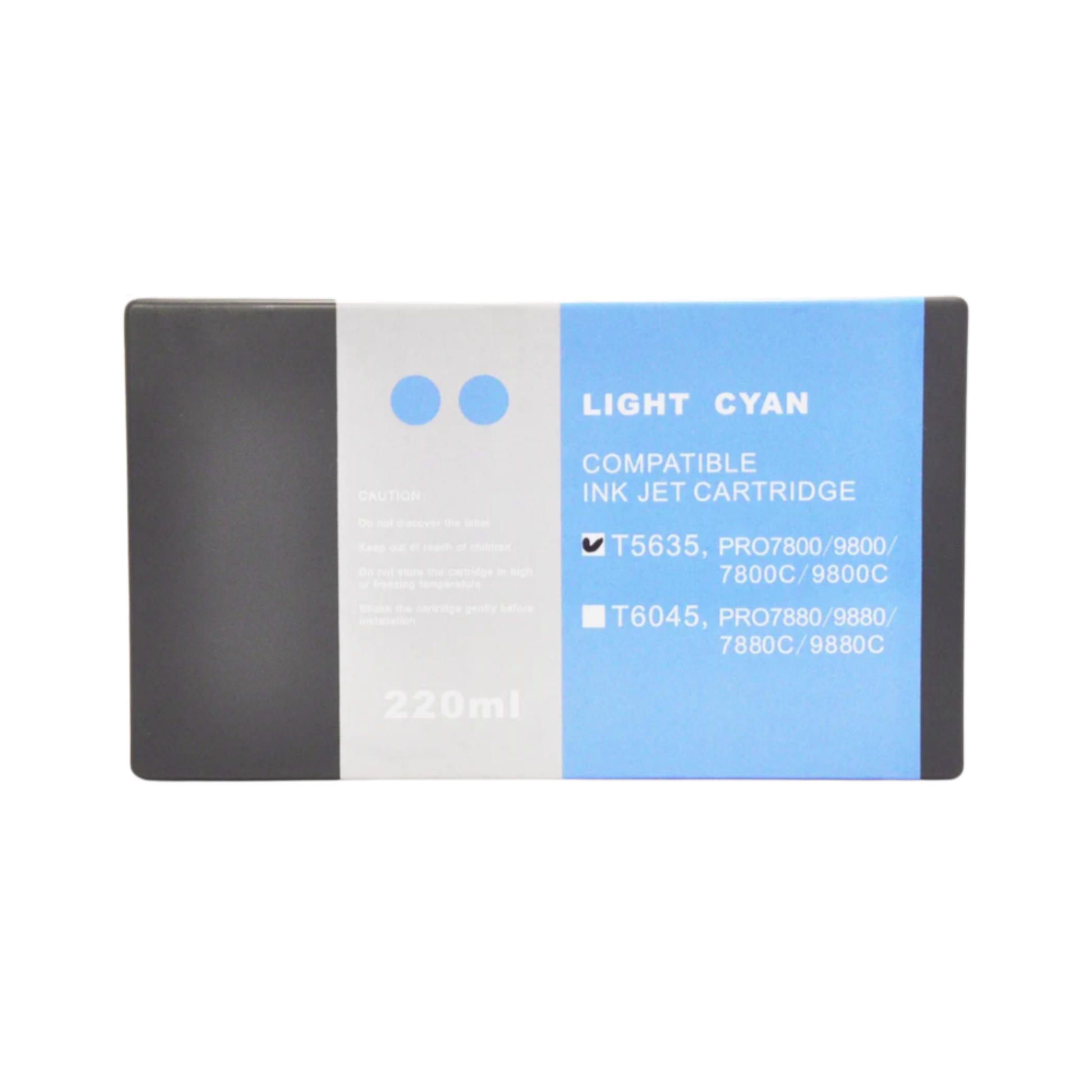 Light Cyan T603 remanufactured Pigment Ink Cartridge for Epson Stylus Pro 7800 9800 Printer