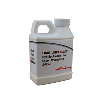 Light Light black 240ml bottle Dye Sublimation Ink for Epson Stylus Pro 7800 9800 Printers