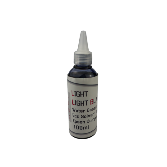 Light Light Black 100ml bottle Eco Solvent Water Based Ink for Epson SureColor P600 Printer