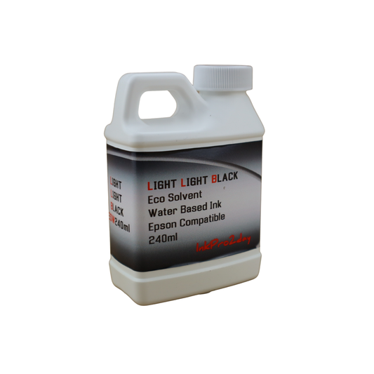 Light Light Black 240ml bottle Eco Solvent Water Based Ink for Epson SureColor P600 P800 printers